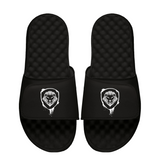 Future Looks Bright Black & White Tactical Lion Shield Comfort Slides