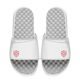 Team USA Future Looks Bright Sleek White and Red Comfort Slides