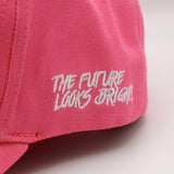 Women's VT Shield Logo Future Looks Bright Pink Snapback Hat