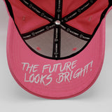 Women's VT Shield Logo Future Looks Bright Pink Snapback Hat