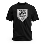 Future Looks Bright Black Out Short Sleeve T-Shirt
