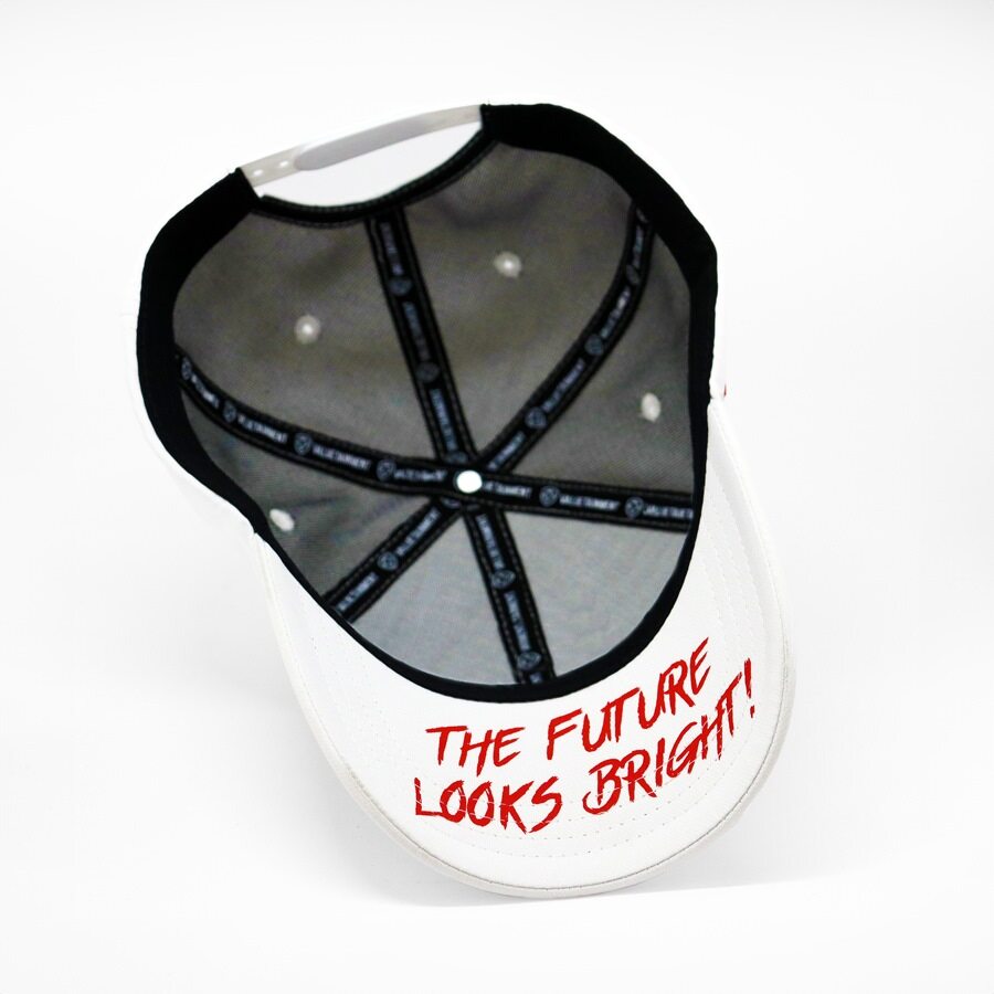 The Future Looks Bright White Election Snapback hat