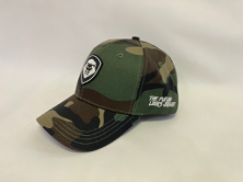 VT Shield Logo Future Looks Bright Camo Flex fit hat