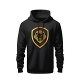 Valuetainment Lion Shield Pullover Performance Hoodie Black