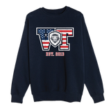 Premium Crewneck Sweatshirt - Navy Blue