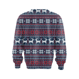Merry Christmas Ugly Sweater Printed Crewneck