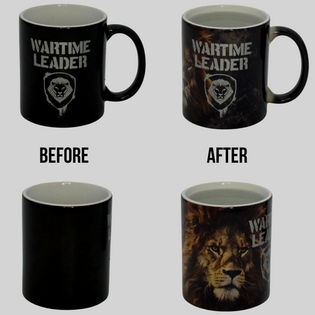Wartime Leader Lion Color Changing Mug