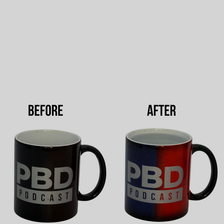 PBD Podcast Color Changing Mug